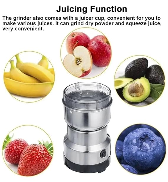 2 In 1 Electric Juicer and Masala Grinder